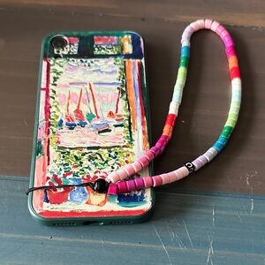 Cassidy Colorful Beaded Phone Charm